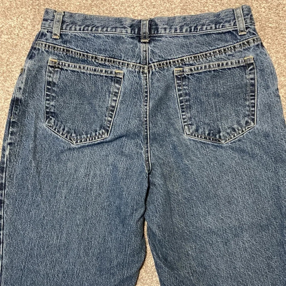Vintage Eddie Bauer high rise capri jeans 10P - Picture 14 of 16